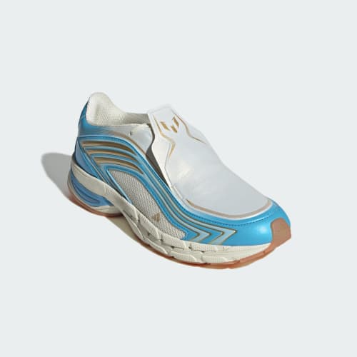 Adistar Messi Shoes - Ivory / Semi Blue Burst / Icey Blue