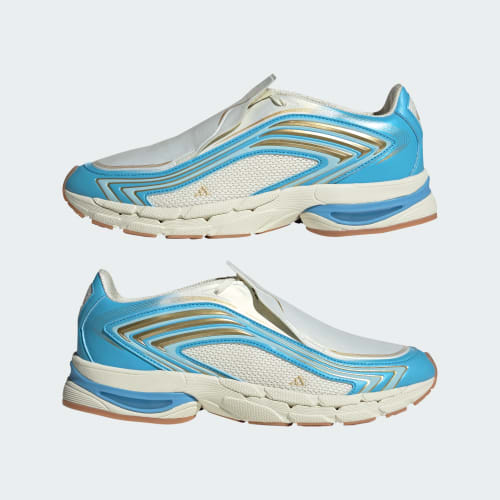 Adistar Messi Shoes - Ivory / Semi Blue Burst / Icey Blue