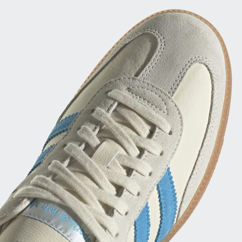 Sporty & Rich x Samba - Cream/Blue
