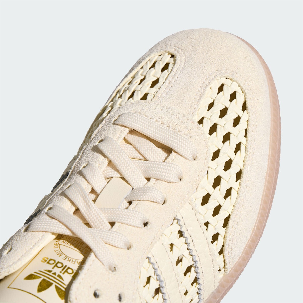 adidas Samba Mule Woven Basketweave 'Cream White' Women's (KH7719)