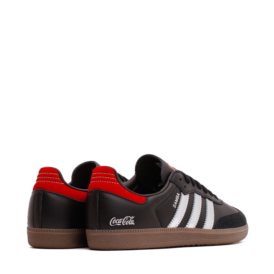 adidas Samba 'Coca-Cola' Core Black/Metallic Silver/Red (KH6880)
