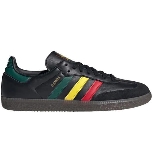 adidas Samba OG 'Core Black/Yellow/Collegiate Green' (IH3119)