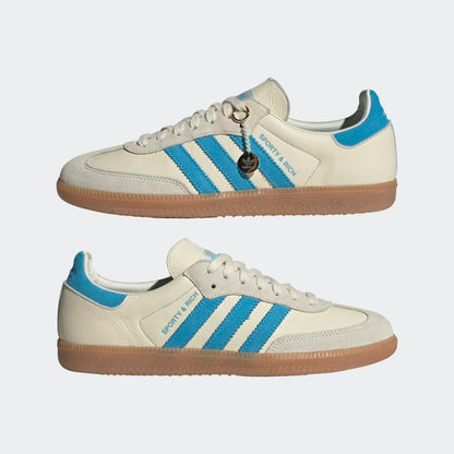 Sporty & Rich x Samba - Cream/Blue