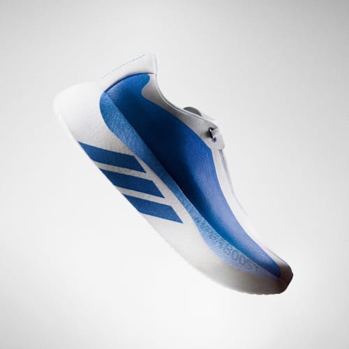 HYPERBOOST EDGE Running Shoes - Cloud White / Equipment Blue / Zero Metalic