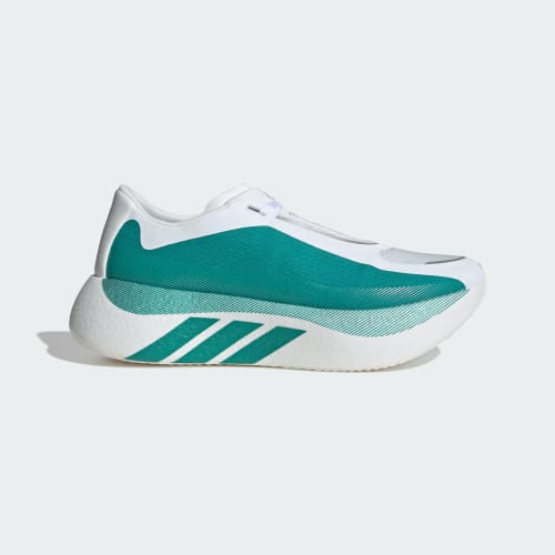 HYPERBOOST EDGE Running Shoes - Cloud White / Equipment Green / Zero Metalic
