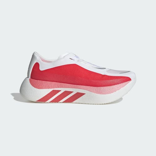 HYPERBOOST EDGE Running Shoes - Cloud White / Pure Ruby / Zero Metalic
