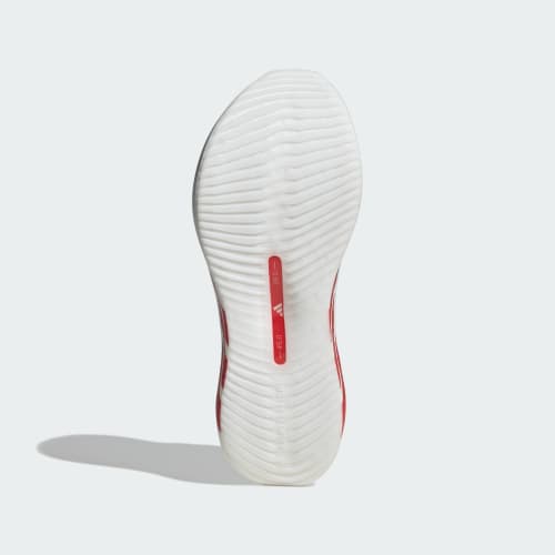 HYPERBOOST EDGE Running Shoes - Cloud White / Pure Ruby / Zero Metalic