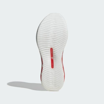 HYPERBOOST EDGE Running Shoes - Cloud White / Pure Ruby / Zero Metalic