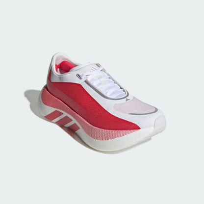 HYPERBOOST EDGE Running Shoes - Cloud White / Pure Ruby / Zero Metalic