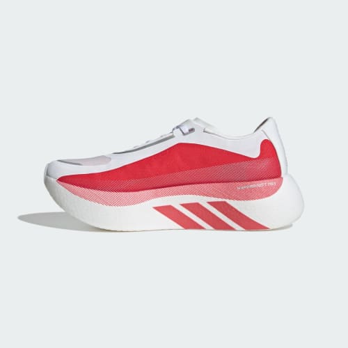 HYPERBOOST EDGE Running Shoes - Cloud White / Pure Ruby / Zero Metalic