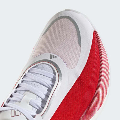 HYPERBOOST EDGE Running Shoes - Cloud White / Pure Ruby / Zero Metalic