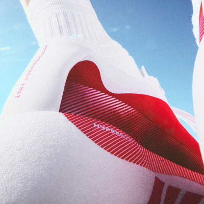 HYPERBOOST EDGE Running Shoes - Cloud White / Pure Ruby / Zero Metalic