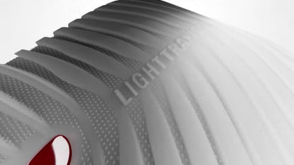 HYPERBOOST EDGE Running Shoes - Cloud White / Pure Ruby / Zero Metalic