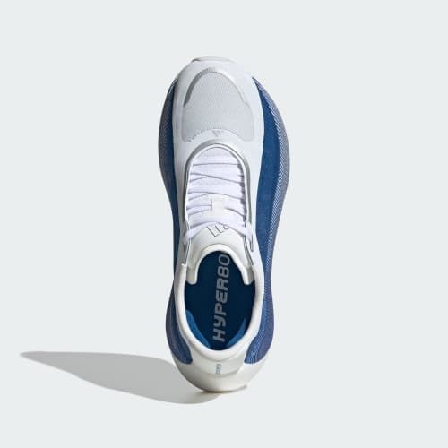 HYPERBOOST EDGE Running Shoes - Cloud White / Eqt Blue / Zero Metalic
