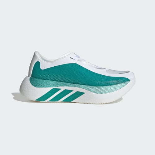 HYPERBOOST EDGE Running Shoes - Cloud White / Equipment Green / Zero Metalic