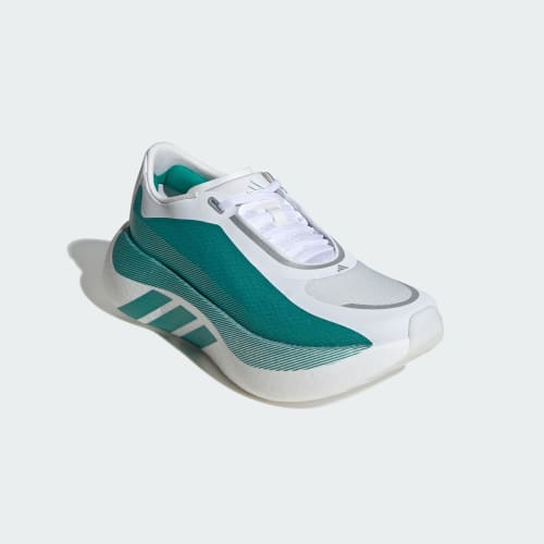 HYPERBOOST EDGE Running Shoes - Cloud White / Equipment Green / Zero Metalic
