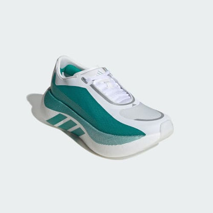 HYPERBOOST EDGE Running Shoes - Cloud White / Equipment Green / Zero Metalic