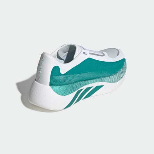 HYPERBOOST EDGE Running Shoes - Cloud White / Equipment Green / Zero Metalic