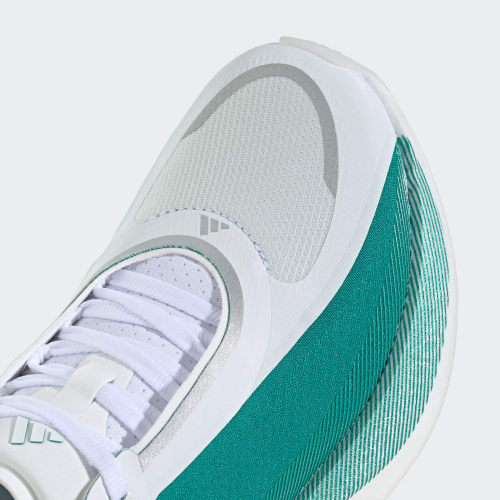 HYPERBOOST EDGE Running Shoes - Cloud White / Equipment Green / Zero Metalic