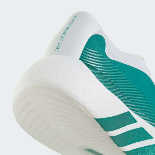HYPERBOOST EDGE Running Shoes - Cloud White / Equipment Green / Zero Metalic