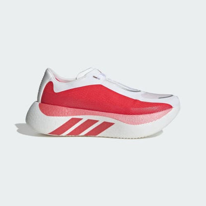 HYPERBOOST EDGE Running Shoes - Cloud White / Pure Ruby / Zero Metalic