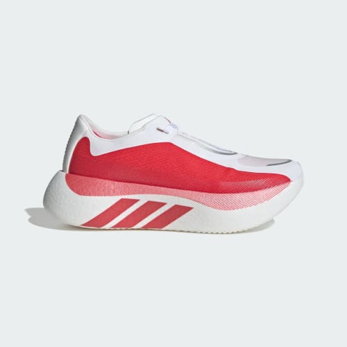 HYPERBOOST EDGE Running Shoes - Cloud White / Pure Ruby / Zero Metalic