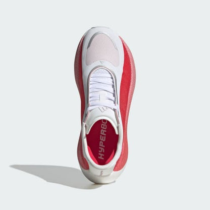 HYPERBOOST EDGE Running Shoes - Cloud White / Pure Ruby / Zero Metalic