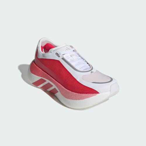 HYPERBOOST EDGE Running Shoes - Cloud White / Pure Ruby / Zero Metalic