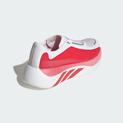 HYPERBOOST EDGE Running Shoes - Cloud White / Pure Ruby / Zero Metalic