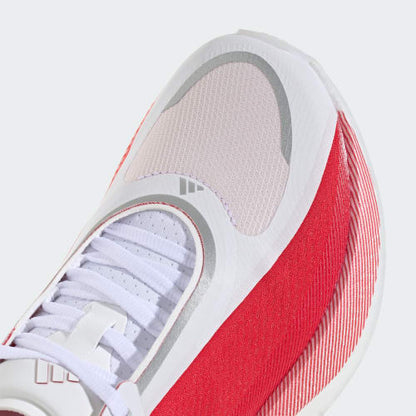 HYPERBOOST EDGE Running Shoes - Cloud White / Pure Ruby / Zero Metalic