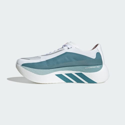 HYPERBOOST EDGE Running Shoes - Cloud White / Petrol Met. F17 / Lucid Red