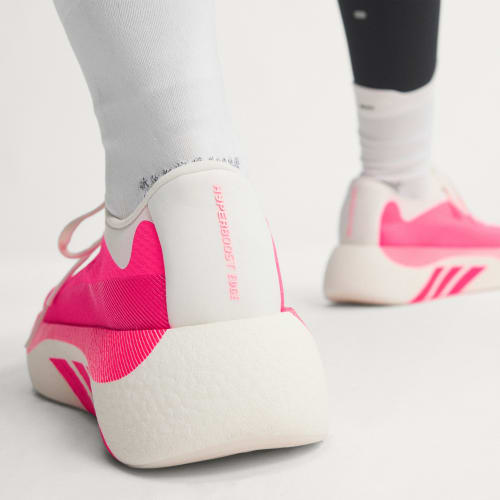 HYPERBOOST EDGE Running Shoes - Hyper White / Solar Turbo / Solar Turbo