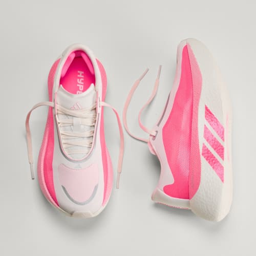 HYPERBOOST EDGE Running Shoes - Hyper White / Solar Turbo / Solar Turbo