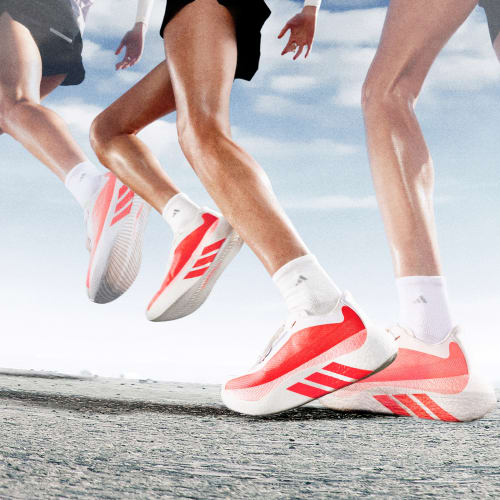 HYPERBOOST EDGE Running Shoes - Hyper White / Solar Turbo / Solar Turbo