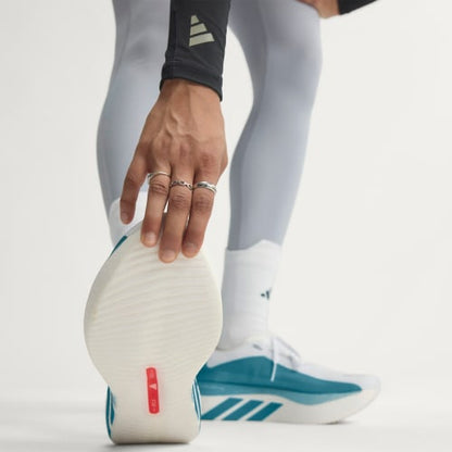HYPERBOOST EDGE Running Shoes - Cloud White / Petrol Met. F17 / Lucid Red