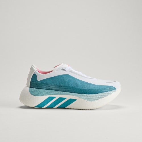 HYPERBOOST EDGE Running Shoes - Cloud White / Petrol Met. F17 / Lucid Red