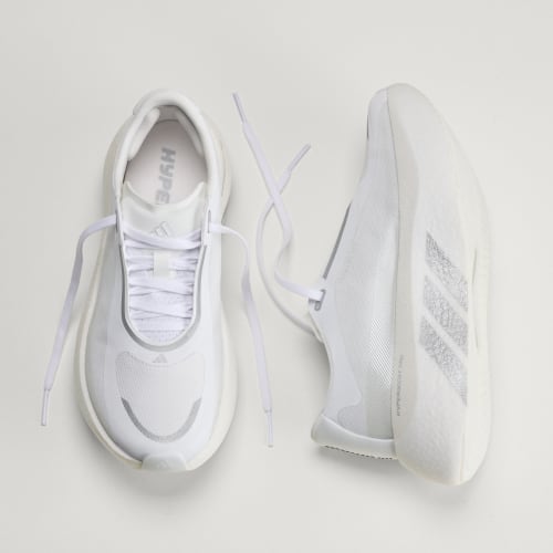 HYPERBOOST EDGE Running Shoes - Cloud White / Silver Metallic / Zero Metalic