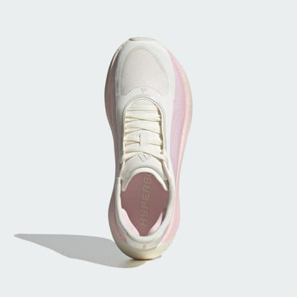 HYPERBOOST EDGE Running Shoes - Off White / Clear Pink / Clear Pink