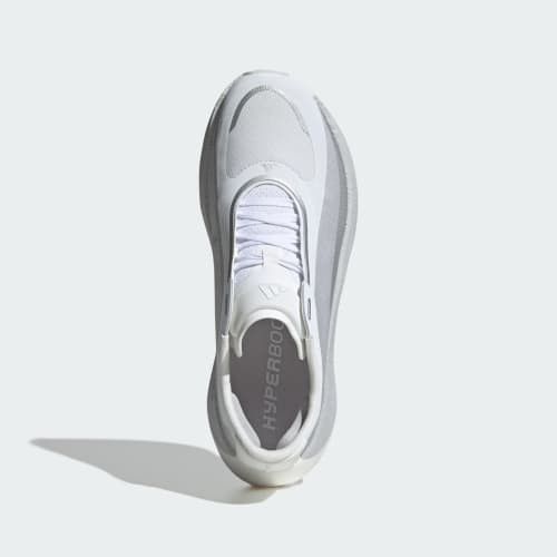 HYPERBOOST EDGE Running Shoes - Cloud White / Light Solid Grey / Silver Metallic