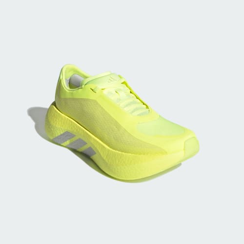 HYPERBOOST EDGE Running Shoes - Hi-Res Yellow / Matte Silver / Light Solid Grey
