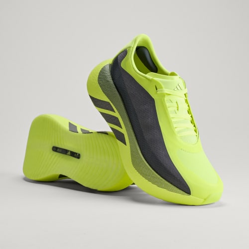 HYPERBOOST EDGE Running Shoes - Hi-Res Yellow / Iron Metallic / Grey Five