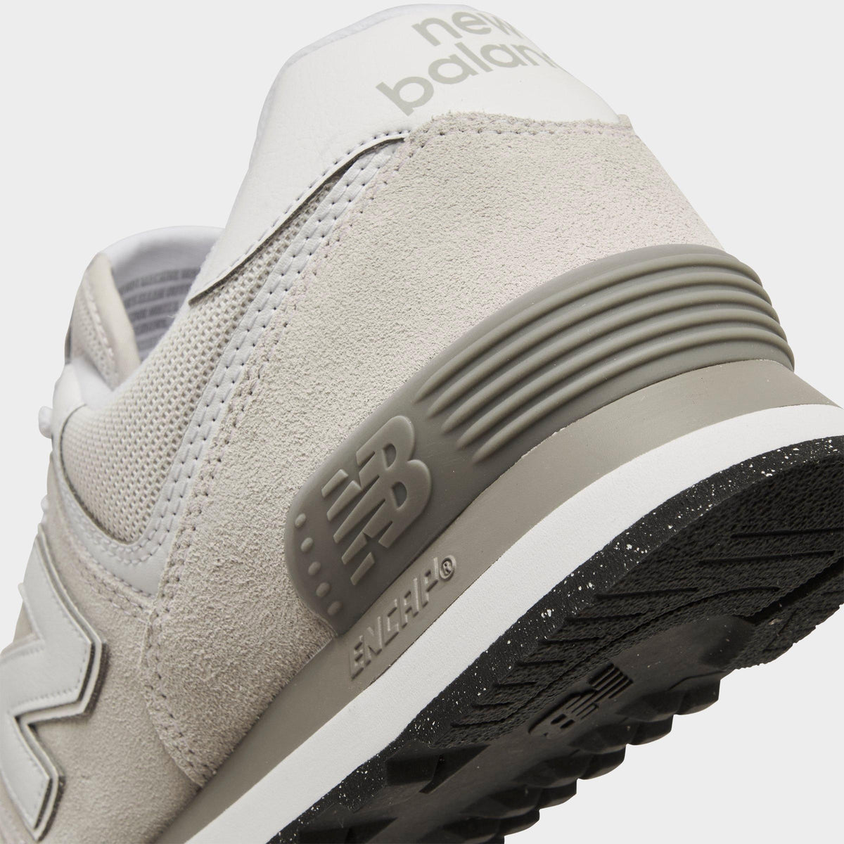 Men's New Balance 574 Core Casual Shoes - Nimbus Cloud/White - view 3