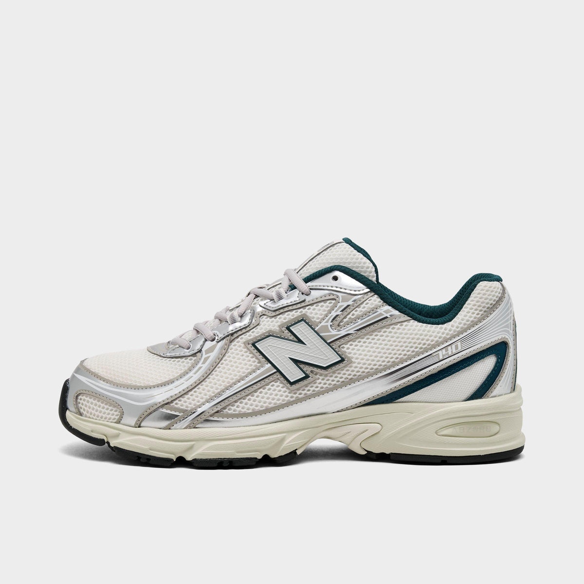 Men's New Balance 740 Casual Shoes - Angora/Medusa Green
