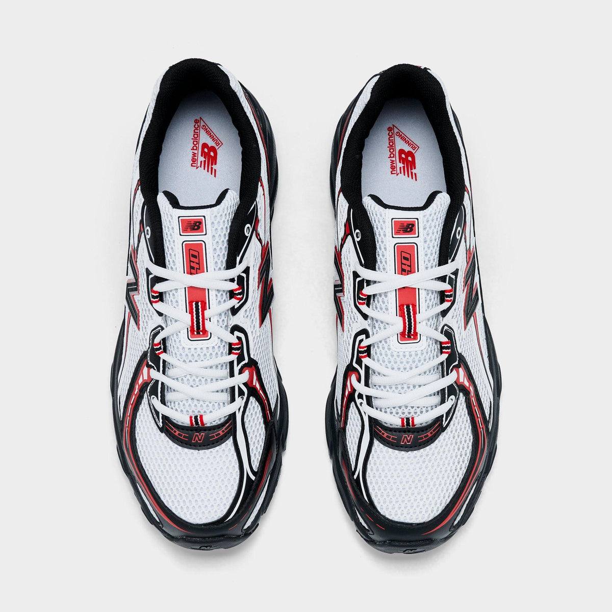 Men's New Balance 740 Casual Shoes - White/Red/Black - view 5