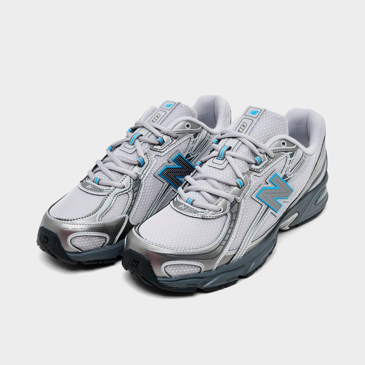 Men's New Balance 740 Casual Shoes - Raincloud/Fan Blue - view 2