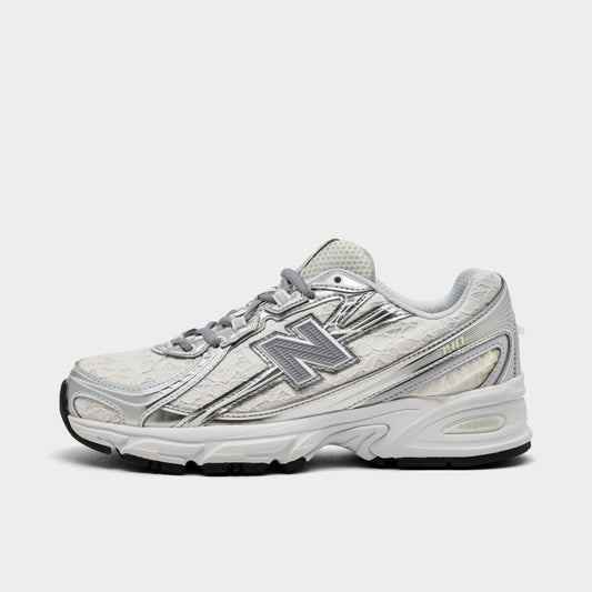 Women's New Balance 740 Lace Casual Shoes - Lace/Silver Metallic/Linen