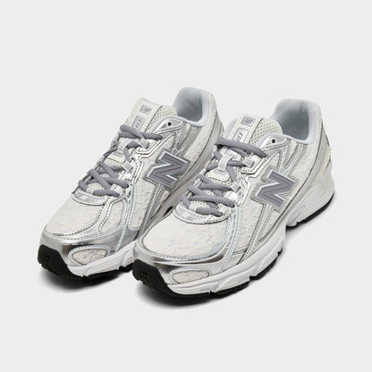 Women's New Balance 740 Lace Casual Shoes - Lace/Silver Metallic/Linen - view 2