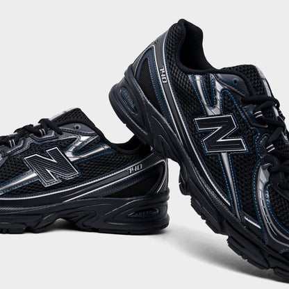 Men's New Balance 740 Casual Shoes - Black/Silver Metallic - view 3