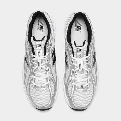 Men's New Balance 740 Casual Shoes - White/Silver Metallic - view 5