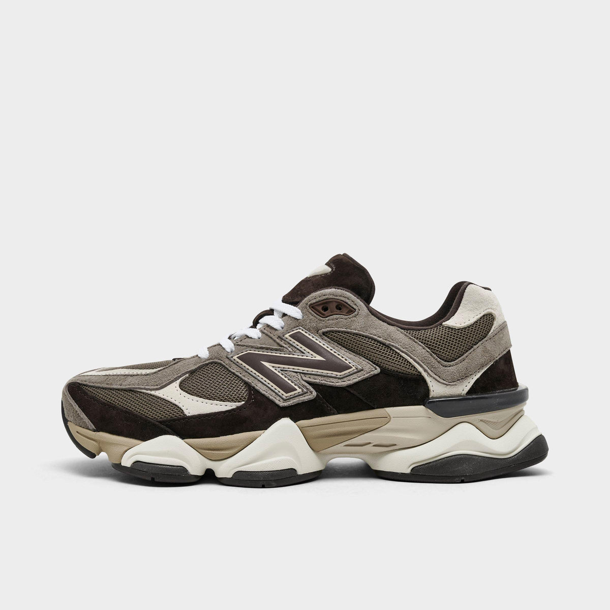 Men's New Balance 9060 Casual Shoes - Thunder Brown/Timberwolf/Black Coffee